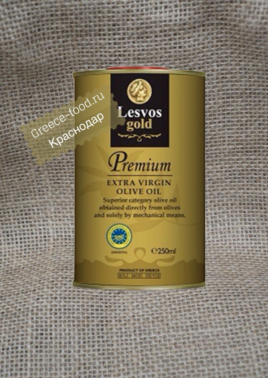 Оливковое масло «Lesvos gold» Extra Virgin Premium, 0,25л ж/б